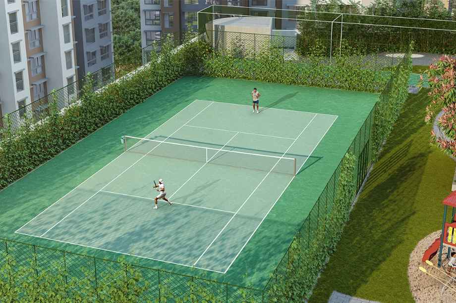 Godrej-Reveria-Amenities-Tennis Court